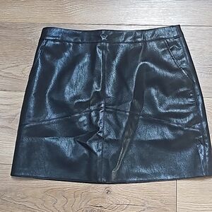 NWT pleather skirt